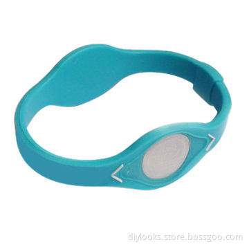 Baby Blue Silicone Wristband Bracelet